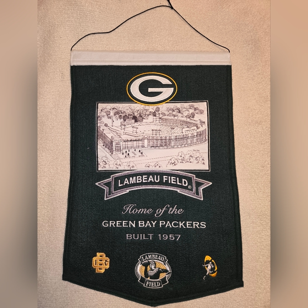 Green Bay Packers Lambeau Field Banner 24x15